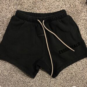 Essentials Black Mens xs Shorts